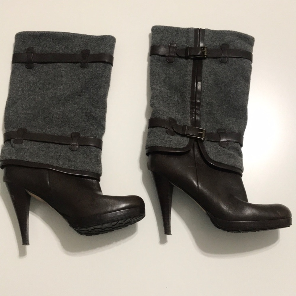 Cole Haan calf high boots